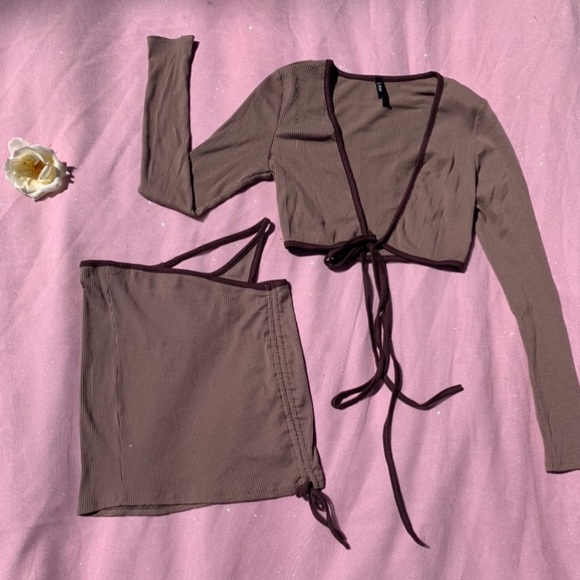 Sexy Mocha 2 piece set - Picture 2 of 2